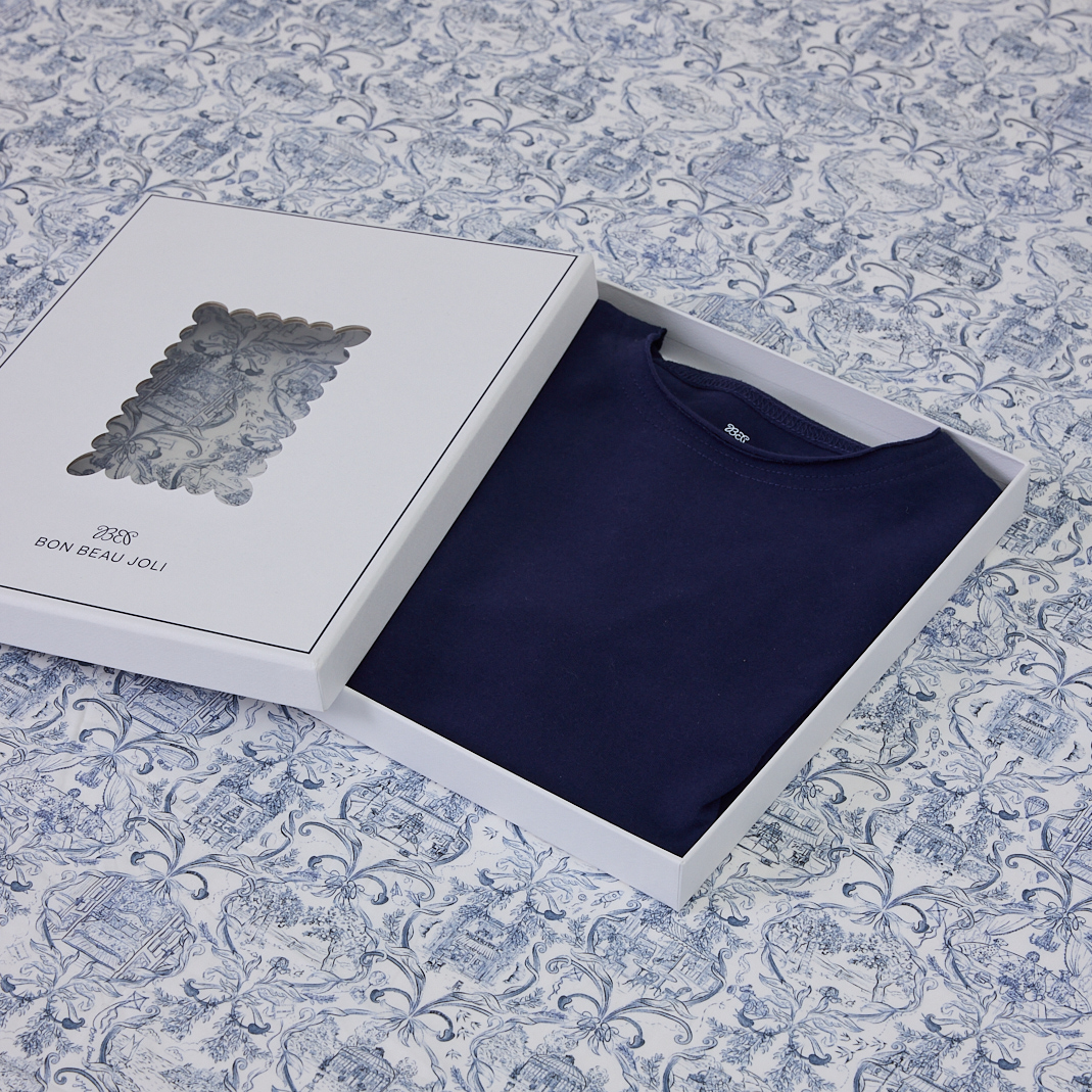 T-shirt Mathis - Blue Minuit